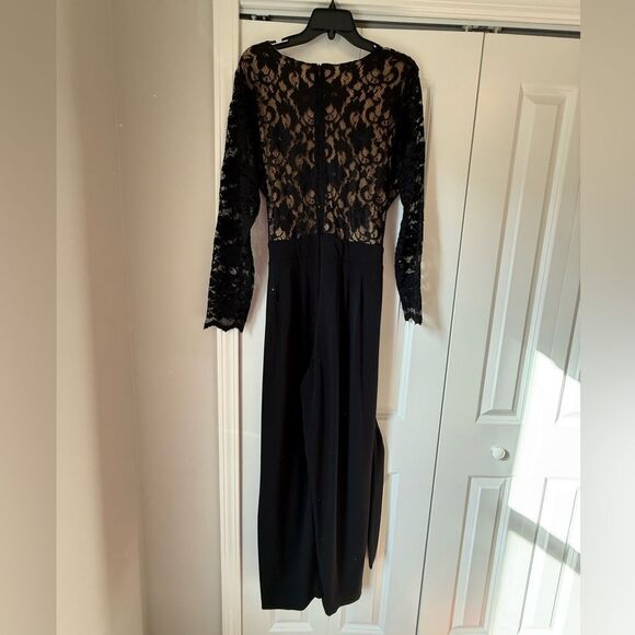 Karen Kane Dark Lace Jumpsuit Size 2X Womens - Picture 6 of 10